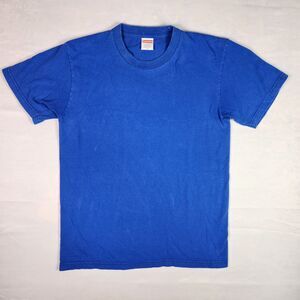 Supreme Blank Tee Royal Blue T-shirt Men’s Sz Small Made In USA